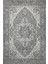 Stonart Eskitme Vintage Desenli Açık Gri Otantik Yıkanabilir Şönil Halı Al 450 2
