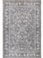 Stonart Eskitme Vintage Desenli Gri Otantik Yıkanabilir Şönil Halı Al 451 2