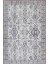 Stonart Eskitme Vintage Desenli Gri Otantik Yıkanabilir Şönil Halı Al 452 2
