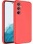 Samsung Galaxy A16 5g Kılıf First Silikon - Kırmızı Drstr 1