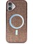 Iphone 16 Kılıf Diamond Magsafe Kapak - Pembe Drstr 1