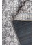 Stonart Eskitme Vintage Desenli Gri Otantik Yıkanabilir Şönil Halı Al 457 5
