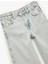 Pamuklu Cepli Geniş Paça Denim Pantolon 3