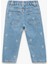 Nakış Detaylı Cepli Pamuklu Denim Pantolon 2