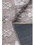 Stonart Eskitme Vintage Desenli Kahverengi Otantik Yıkanabilir Şönil Halı Al 462 5