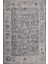 Stonart Eskitme Vintage Desenli Gri Otantik Yıkanabilir Şönil Halı Al 467 2