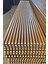 Mdf Ahşap Akustik Duvar Paneli - 100 x 275 cm - Teak 4