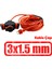 Monofaze Çoğaltıcı Seyyar Topraklı 3'lü Grup Priz Fiş 10 Metre Cca Kablo Uzatma Kablosu 3x1.5 mm 4