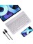 ipad Yuvarlak Tuş Kapağı Bluetooth Klavye Için Taşınabilir Kablosuz (Yurt Dışından) 1