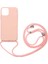 iPhone 12 Mini Kılıf Mkst Ropi Kapak-Pembe Açık 1