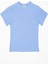 Bisiklet Yaka Açık Mavi Erkek Çocuk Tshirt 1