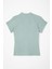 Bisiklet Yaka Çağla Yeşili Renk Erkek Çocuk Tshirt 3