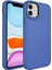 Apple iPhone 11 Kılıf Metal Çerçeve ve Buton Tasarımlı Silikon Mkst Luna Kapak-Sierra Mavi 1
