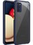 Galaxy A02S Kılıf ​​mkst Kaff Kapak-Lacivert 1