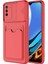Xiaomi Poco M3 Kılıf ​mkst Kartix Kapak-Kırmızı 1