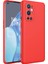 One Plus 9 Pro Kılıf Mkst Mara Laaakan Kapak-Kırmızı 1
