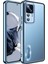 Xiaomi Mi 12T Kılıf Kamera Korumalı Logo Gösteren Mkst Omega Kapak-Sierra Mavi 1