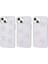 Apple iPhone 14 Kılıf Kabartma Figürlü Parlak Mkst Eralli Silikon Kapak-Ayı 2