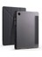 Galaxy Tab A8 10.5 SM-X200 (2021) Kılıf Uyumlu Mkst Tri Folding Kalem Bölmeli Standlı Kılıf-Siyah 1