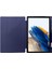 Galaxy Tab A8 10.5 SM-X200 (2021) Kılıf Uyumlu Mkst Tri Folding Kalem Bölmeli Standlı Kılıf-Siyah 3