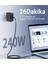 USB-C to USB-C 240W Güç Destekli - 40Gbps Video/ses iletimi - C1-09 (Acefast Türkiye Garantili) 6