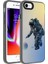 iPhone Se 2022 Uyumlu Desenli Mkst Dragon Sert Kapak-Astronot 1