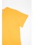 Bisiklet Yaka Koyu Sarı Renk Erkek Çocuk Tshirt 4