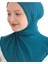 Kadın Boyunluklu Hijab Tesettür Pratik Spor Bone - Turkuaz 4