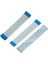 Ffc-1.0mm 4 Pin Esnek Kablo 20CM Ters (Reverse Direction) x 1 Adet (RF101) 1
