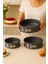 3'lü Set Karbon Çelik Kelepçeli Kek Kalıbı – 24, 26, 28 cm Yapışmaz, Dayanıklı, Fırında Kullanım 1