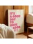 It’s A Good Day To Have A Good Day Modern Tipografi Poster – Pembe Çerçevesiz Duvar Dekoru 5