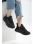 2201-AWIDOX Anatomik Tabanlı Unisex Bağcıksız Sneakers Ayakkabı - NKT02201-SIYAH-43 5