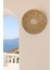 Mykonos Tarzı Bohem Hasır Duvar Sepeti Duvar Dekoru & Duvar Süsü 33X7 cm 3