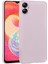 Galaxy A04E Kılıf Mkst Premier Silikon Kapak-Rose Gold 1