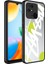 Xiaomi Redmi 10C Kılıf Aynalı Desenli Kamera Korumalı Parlak Mkst Mirror Kapak-Yazı 1