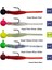 Hook Worm Jighead+Lrf Silikonu 2gr+4.5cm 5 Adet Head Green+Blue Glitter 2