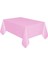 Plastik Naylon Su Geçirmez Parti Piknik Renkli Masa Örtüsü - 120X180 Cm. - Pembe - 1 Adet 1