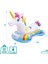 Tutmalı Unicorn Binici Şişme Bot - Çocuk Unicorn Binici Bot -Şişme Tek Boynuzlu At Binici 163X86 cm 2