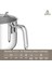 Saphire Long Paslanmaz Çelik Sütlük Sosluk 14 cm 4