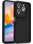 Infinix Hot 40i Kılıf Kamera Korumalı Zore Ananas Kapak-Siyah 1
