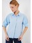 Kısa Kol Gömlek 20312 - Mavi 3