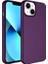 iPhone Uyumlu 14 Kılıf Zore Lsr Lansman Kapak-Koyu Mor 1