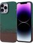 iPhone Uyumlu 14 Pro Max Kılıf M-Safe Şarj Özellikli Karbon Fiber Görünümlü Zore Nekst Kapak-Yeşil 1