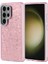 Galaxy Uyumlu S25 Ultra Kılıf Taşlı Tasarımlı Zore Kapi Kapak-Pembe 1