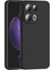 Oppo Reno 13 Pro Kılıf Zore Mara Lansman Kapak-Siyah 1