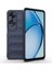 Oppo A60 Kılıf Esnek Tpu Oyuklu Arka Yüzey Tasarımlı Zore Etnik Silikon Kapak-Lacivert 1