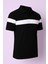 Yarım Patlı Siyah Erkek Polo Yaka T-Shirt 105-4053 2
