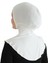 Kadın Boyunluklu Hijab Tesettür Pratik Spor Bone - Krem 5