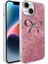 iPhone 15 Kılıf Kamera Korumalı Figürlü Mkst Ponti Silikon Kapak - Lila 2
