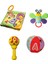 By Caretta Hışırtılı Kumaş Kitap Çıngıraklı Kumaş Top Kelebek Dişlik Marakas Çıngırak 1